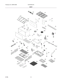 04 - Body parts for Electrolux Range GCFD3661AF0 from AppliancePartsPros.com