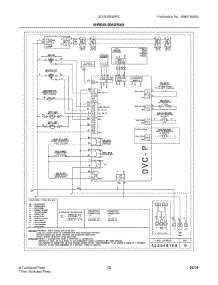 07 - Wiring Diagram parts for Electrolux Range GCFE3060BFC from AppliancePartsPros.com