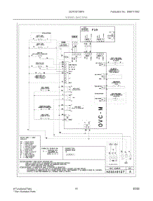 07 - Wiring Diagram parts for Electrolux Range GCFE3070BFA from AppliancePartsPros.com