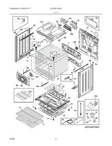 03 - Body parts for Electrolux Range GCFE307CBFA from AppliancePartsPros.com