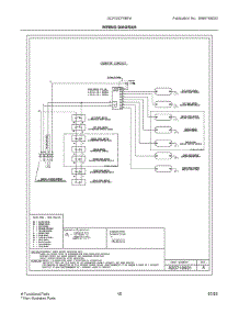 08 - Wiring Diagram parts for Electrolux Range GCFG3070BFA from AppliancePartsPros.com