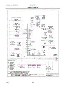 07 - Wiring Schematic parts for Electrolux Range GCFG3070BFA from AppliancePartsPros.com