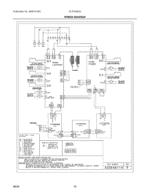06 - Wiring Diagram parts for Electrolux Range GCFI306CBDA from AppliancePartsPros.com
