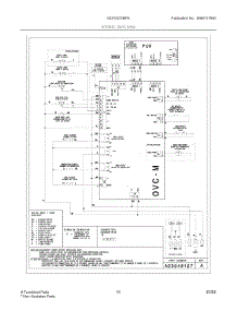 07 - Wiring Diagram parts for Electrolux Range GCFI3070BFA from AppliancePartsPros.com