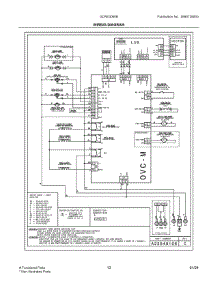 07 - Wiring Diagram parts for Electrolux Range GCRE3060BDA from AppliancePartsPros.com