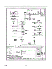 06 - Wiring Schematic parts for Electrolux Range GCRE3060BFB from AppliancePartsPros.com