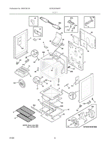 04 - Body parts for Electrolux Range GCRG3038AFF from AppliancePartsPros.com