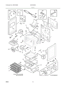 04 - Body parts for Electrolux Range GCRG3060ADH from AppliancePartsPros.com