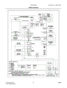 07 - Wiring Diagram parts for Electrolux Range GCRI3060BFA from AppliancePartsPros.com