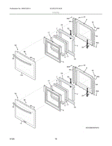05 - Doors parts for Electrolux GCWD2767ADE from AppliancePartsPros.com