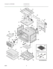 04 - Lower Oven parts for Electrolux Wall Oven GCWD3067ADC from AppliancePartsPros.com