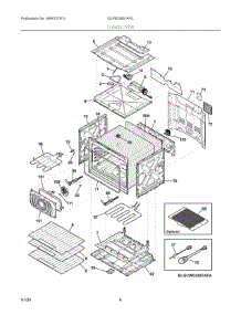 04 - Lower Oven parts for Electrolux Wall Oven GCWD3067AFC from AppliancePartsPros.com