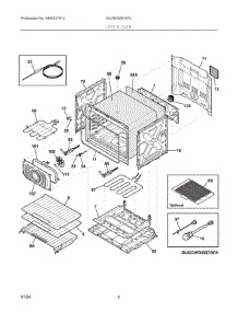 03 - Upper Oven parts for Electrolux Wall Oven GCWD3067AFC from AppliancePartsPros.com