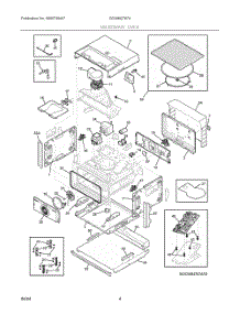 03 - Microwave Oven parts for Electrolux Microwave GCWM2767ADF from AppliancePartsPros.com