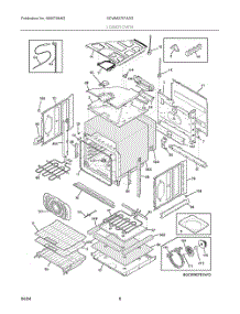 04 - Lower Oven parts for Electrolux Microwave GCWM2767ADG from AppliancePartsPros.com