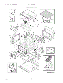 03 - Microwave Oven parts for Electrolux Microwave GCWM2767ADG from AppliancePartsPros.com
