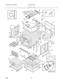 04 - Lower Oven parts for Electrolux Microwave GCWM2767ADH from AppliancePartsPros.com