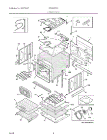 04 - Lower Oven parts for Electrolux Microwave GCWM2767AFF from AppliancePartsPros.com