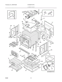 04 - Lower Oven parts for Electrolux Microwave GCWM2767AFG from AppliancePartsPros.com