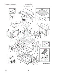 03 - Microwave Oven parts for Electrolux Microwave GCWM3067ADC from AppliancePartsPros.com