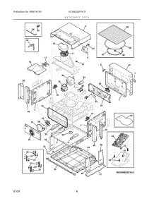03 - Microwave Oven parts for Electrolux Microwave GCWM3067AFD from AppliancePartsPros.com