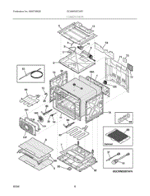04 - Lower Oven parts for Electrolux Microwave GCWM3067AFE from AppliancePartsPros.com