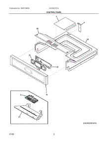 02 - Control Panel parts for Electrolux Washer GCWS2767AFA from AppliancePartsPros.com