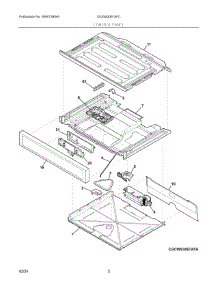 02 - Control Panel parts for Electrolux Washer GCWS3067AFC from AppliancePartsPros.com