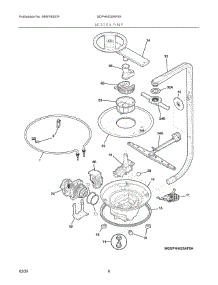 05 - Motor & Pump parts for Electrolux Washer GDPH4525AF0A from AppliancePartsPros.com