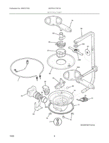 05 - Motor & Pump parts for Electrolux Washer GDPP4517AF1B from AppliancePartsPros.com