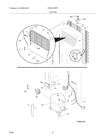07 - System parts for Electrolux Refrigerator GDR22CWRF1 from AppliancePartsPros.com
