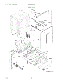 06 - Tub&Frame parts for Electrolux Washer GDSH4735AF0A from AppliancePartsPros.com