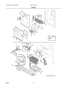 04 - System parts for Electrolux Freezer GRDF1911AF0 from AppliancePartsPros.com