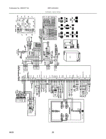 10 - Wiring Diagram parts for Electrolux Refrigerator GRFC2353AD4 from AppliancePartsPros.com