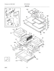 05 - Shelves parts for Electrolux Refrigerator GRFC2353AD9 from AppliancePartsPros.com