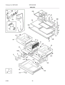 05 - Shelves parts for Electrolux Refrigerator GRFC2353ADB from AppliancePartsPros.com