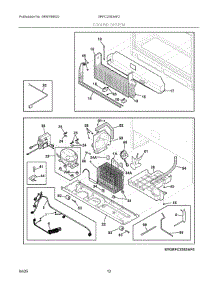 06 - Cooling System parts for Electrolux Refrigerator GRFC2353AF2 from AppliancePartsPros.com