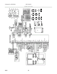 10 - Wiring Diagram parts for Electrolux Refrigerator GRFC2353AF3 from AppliancePartsPros.com