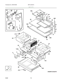 05 - Shelves parts for Electrolux Refrigerator GRFC2353AF4 from AppliancePartsPros.com
