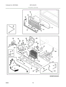 06 - Cooling System parts for Electrolux Refrigerator GRFC2353AF9 from AppliancePartsPros.com
