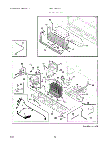06 - Cooling System parts for Electrolux Refrigerator GRFC2353AFD from AppliancePartsPros.com