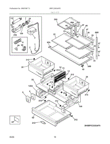 05 - Shelves parts for Electrolux Refrigerator GRFC2353AFD from AppliancePartsPros.com