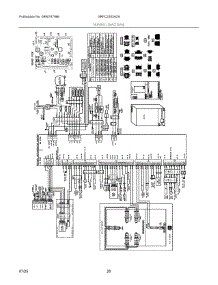 10 - Wiring Diagram parts for Electrolux Refrigerator GRFC2353AZA from AppliancePartsPros.com