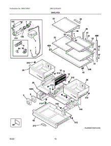 05 - Shelves parts for Electrolux Refrigerator GRFG2353AF0 from AppliancePartsPros.com