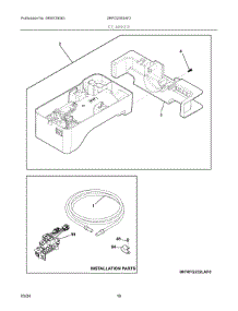 08 - Ice Maker parts for Electrolux Refrigerator GRFG2353AF3 from AppliancePartsPros.com
