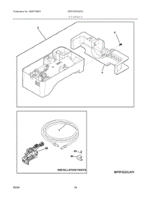 08 - Ice Maker parts for Electrolux Refrigerator GRFG2353AF4 from AppliancePartsPros.com