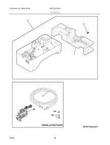 08 - Ice Maker parts for Electrolux Refrigerator GRFG2353AF6 from AppliancePartsPros.com