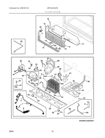 06 - Cooling System parts for Electrolux Refrigerator GRFG2353AFB from AppliancePartsPros.com