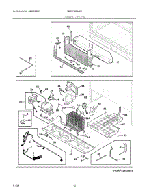 06 - Cooling System parts for Electrolux Refrigerator GRFN2853AF2 from AppliancePartsPros.com