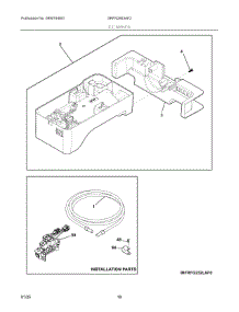08 - Ice Maker parts for Electrolux Refrigerator GRFN2853AF2 from AppliancePartsPros.com